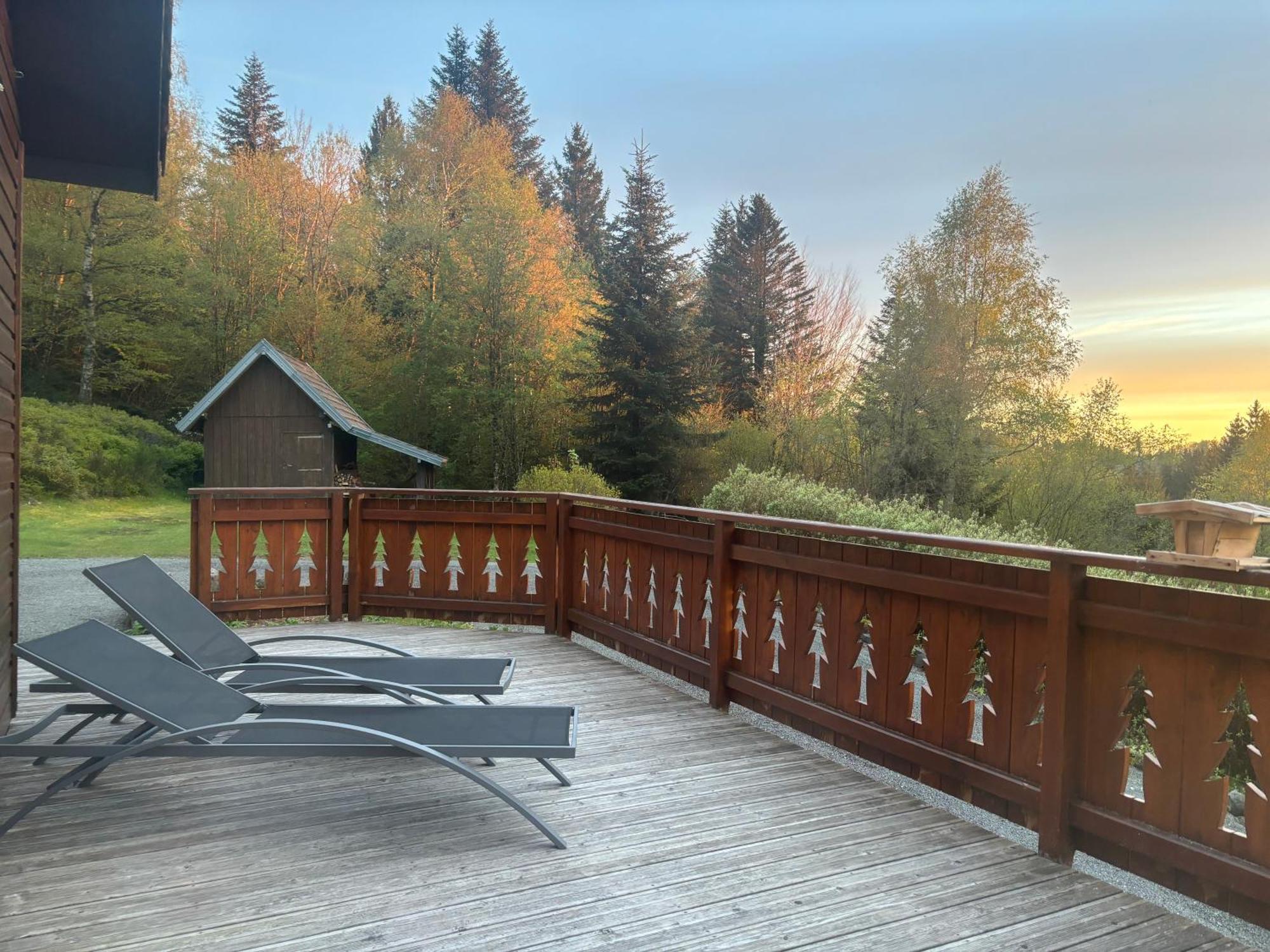 Chalet Avec Jacuzzi Prive, Vue Sur Les Vosges Belfahy المظهر الخارجي الصورة