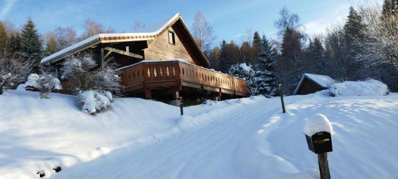 Chalet Avec Jacuzzi Prive, Vue Sur Les Vosges Belfahy المظهر الخارجي الصورة