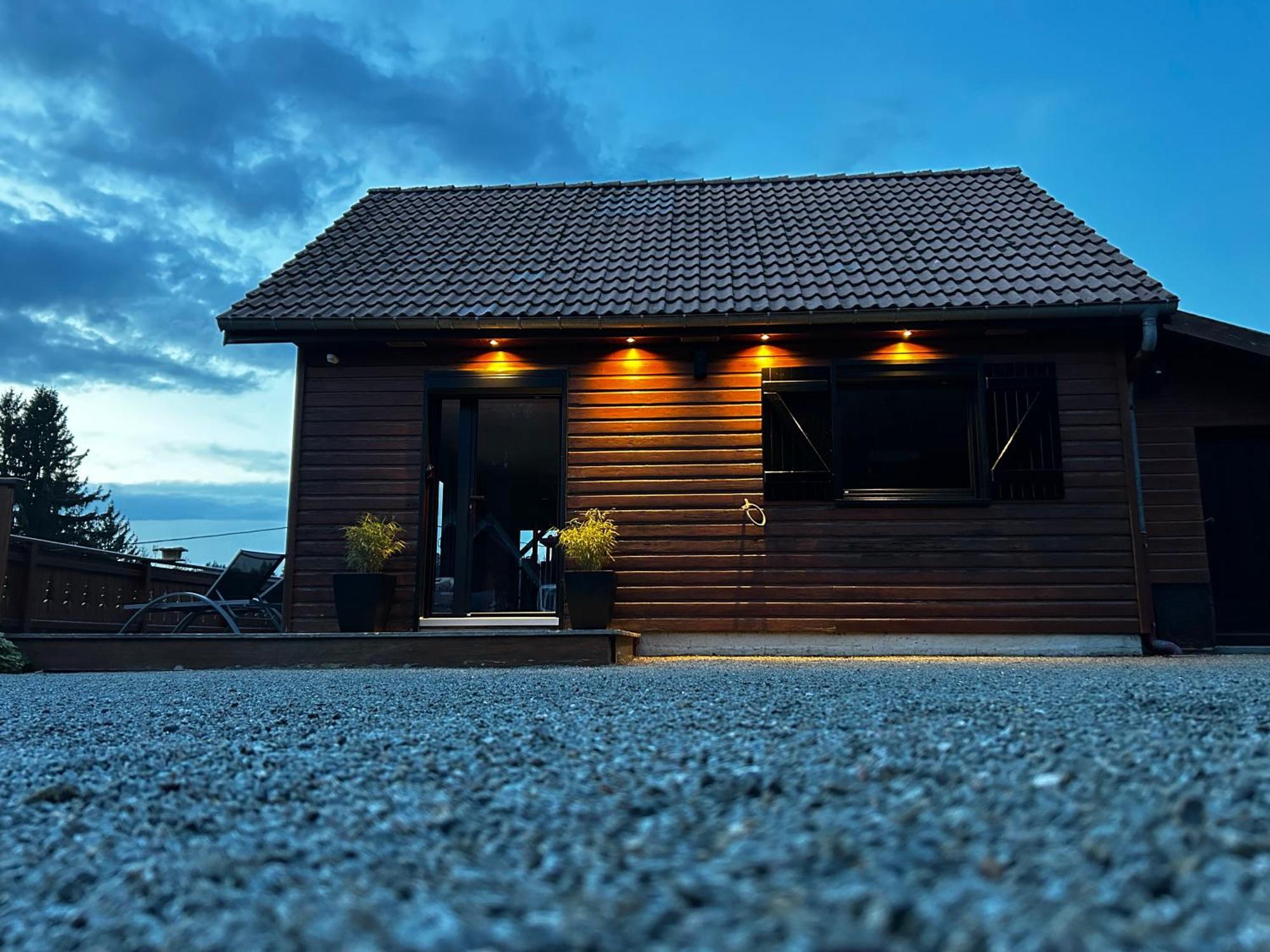 Chalet Avec Jacuzzi Prive, Vue Sur Les Vosges Belfahy المظهر الخارجي الصورة