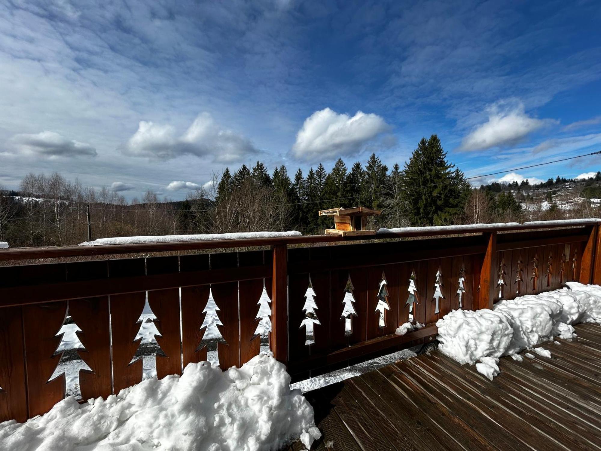Chalet Avec Jacuzzi Prive, Vue Sur Les Vosges Belfahy المظهر الخارجي الصورة