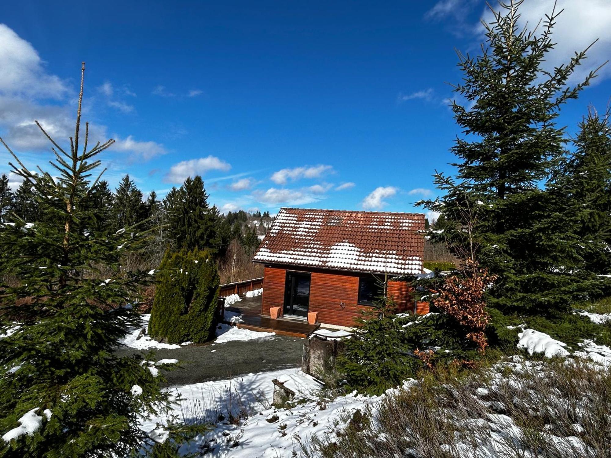 Chalet Avec Jacuzzi Prive, Vue Sur Les Vosges Belfahy المظهر الخارجي الصورة