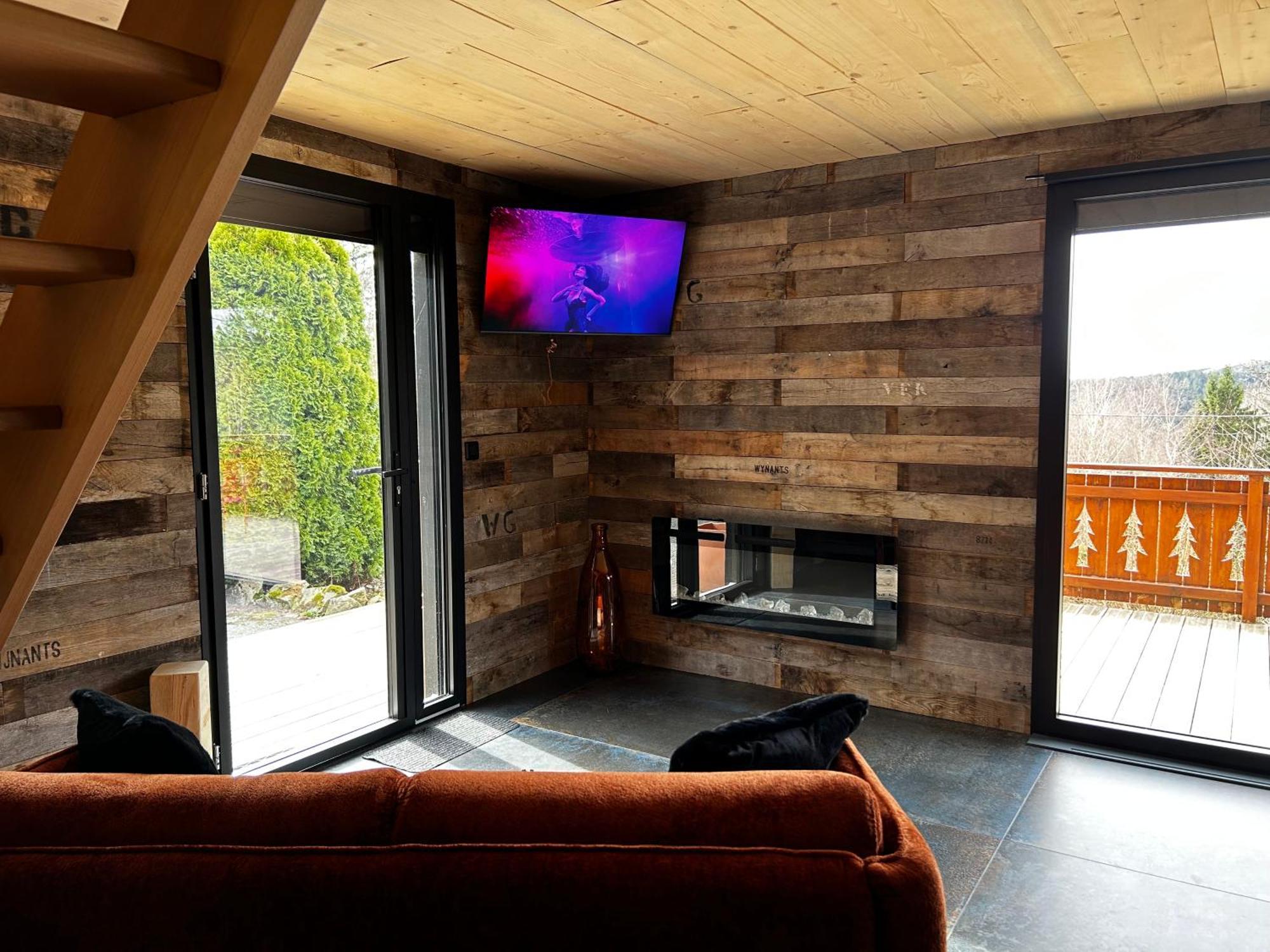 Chalet Avec Jacuzzi Prive, Vue Sur Les Vosges Belfahy المظهر الخارجي الصورة