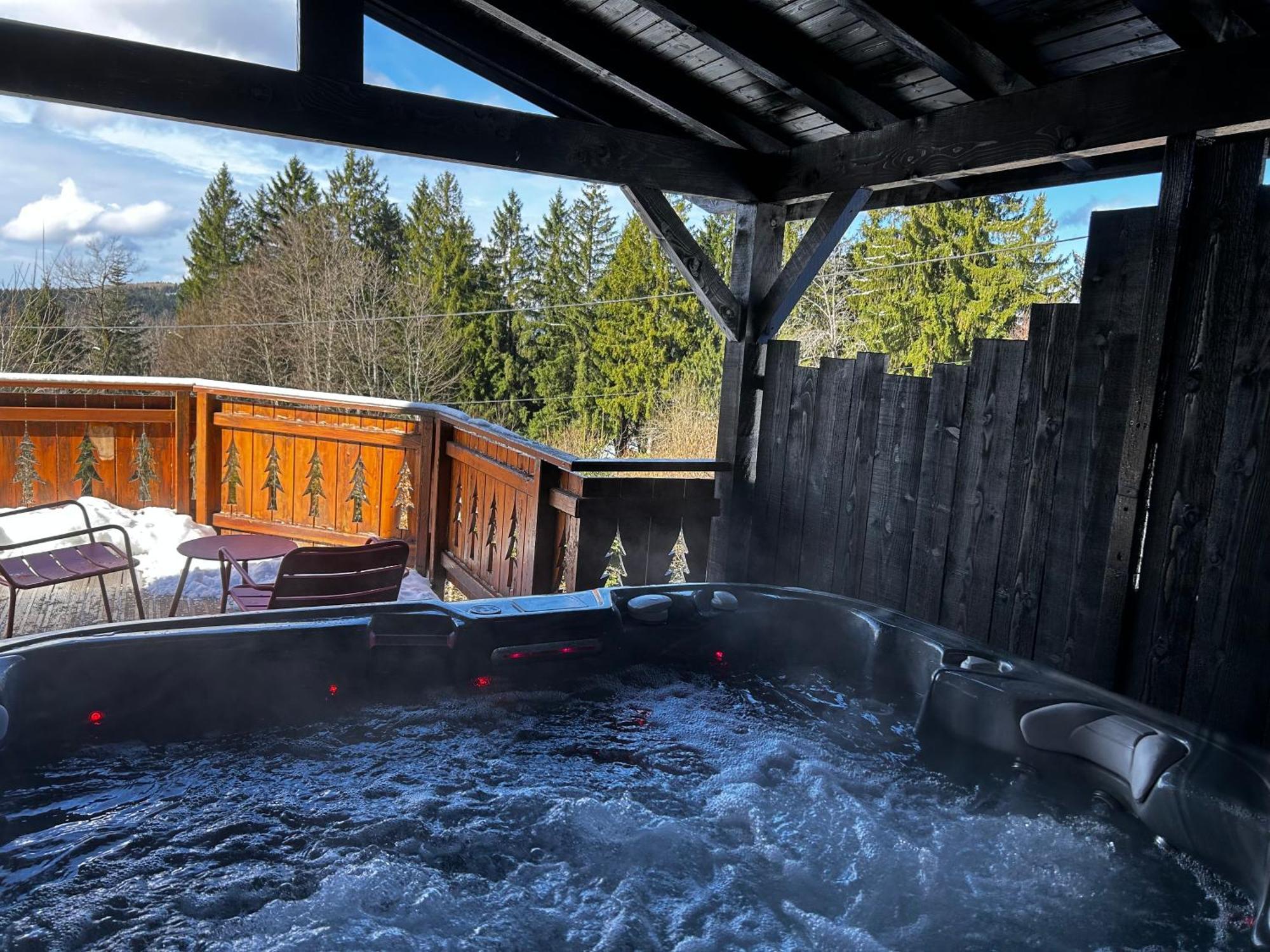 Chalet Avec Jacuzzi Prive, Vue Sur Les Vosges Belfahy المظهر الخارجي الصورة